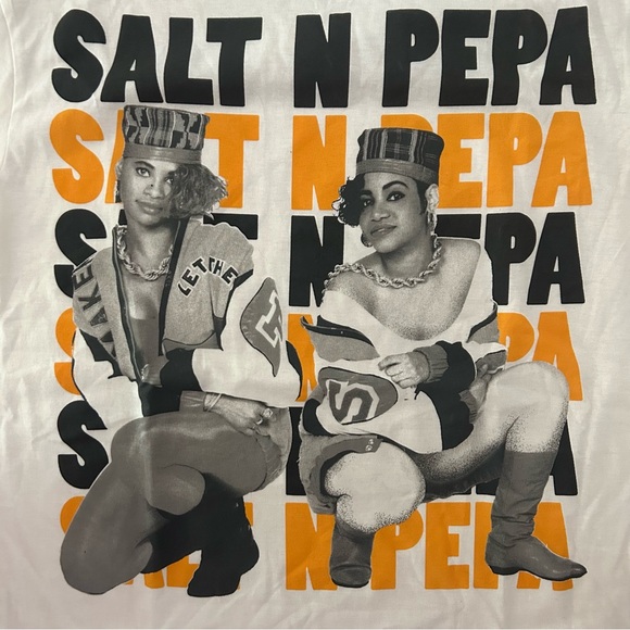 💲5/$25 Adult Unisex Salt & Pepa Graphic T-Shirt Size Medium - Picture 2 of 3